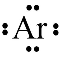 ar lewis dot structure|Lewis Dot Symbols and Lewis Structures (Writing Lewis Symbols for At.